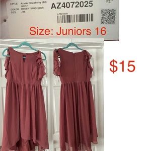 Juniors dress